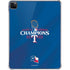 2023 World Series Champions Texas Rangers iPad Pro 11in (2024) Clear Case
