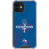 2023 World Series Champions Texas Rangers iPhone 12 Clear Case