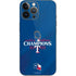 2023 World Series Champions Texas Rangers iPhone 15 Pro Max Skin
