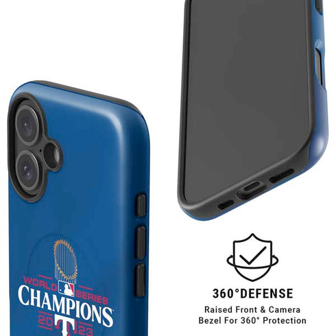 2023 World Series Champions Texas Rangers iPhone 16 Magsafe Impact Case