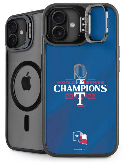 2023 World Series Champions Texas Rangers iPhone 16 Plus Kickstand Case