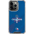 2023 World Series Champions Texas Rangers iPhone 16 Pro Clear Case