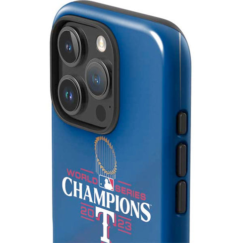 2023 World Series Champions Texas Rangers iPhone 16 Pro Impact Case