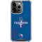 2023 World Series Champions Texas Rangers iPhone 16 Pro Max Clear Case