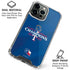2023 World Series Champions Texas Rangers iPhone 16 Pro Max Clear Case