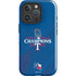 2023 World Series Champions Texas Rangers iPhone 16 Pro Max Impact Case