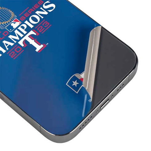 2023 World Series Champions Texas Rangers iPhone 16 Pro Max Skin