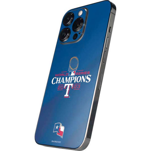 2023 World Series Champions Texas Rangers iPhone 16 Pro Skin