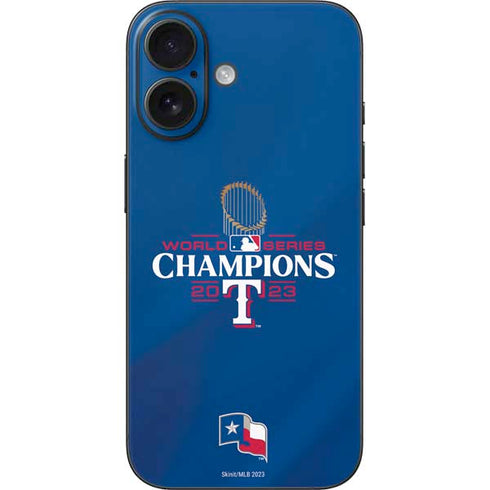2023 World Series Champions Texas Rangers iPhone 16 Skin