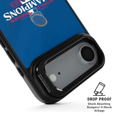 2023 World Series Champions Texas Rangers iPhone 17 Air Kickstand Case