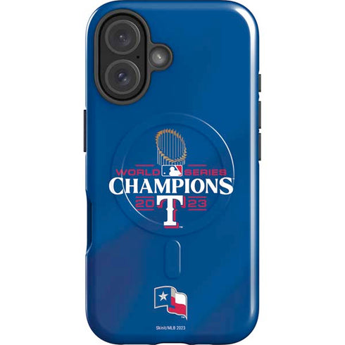 2023 World Series Champions Texas Rangers iPhone 17 Magsafe Impact Case