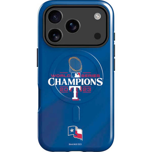2023 World Series Champions Texas Rangers iPhone 17 Pro Magsafe Impact Case