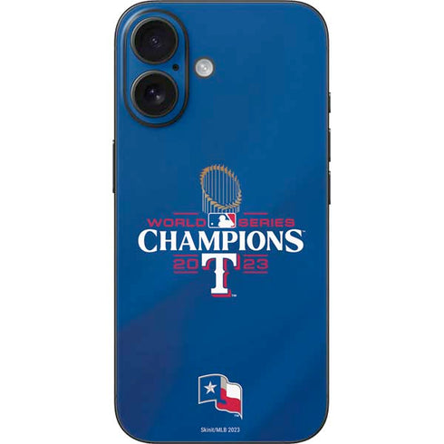 2023 World Series Champions Texas Rangers iPhone 17 Skin