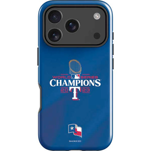 2023 World Series Champions Texas Rangers iPhone 18 Pro Impact Case