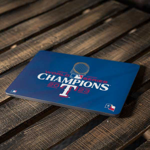 2023 World Series Champions Texas Rangers Apple MacBook Air Skin