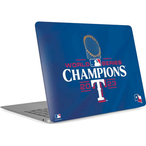 2023 World Series Champions Texas Rangers Apple MacBook Air Skin