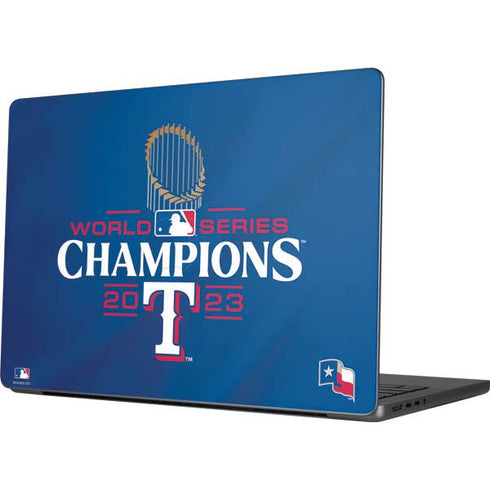 2023 World Series Champions Texas Rangers Apple MacBook Pro 14-inch Skin