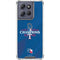 2023 World Series Champions Texas Rangers Moto G 5G (2025) Clear Case