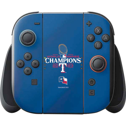 2023 World Series Champions Texas Rangers Nintendo Switch 2 (2025) with Joy-Con Skin