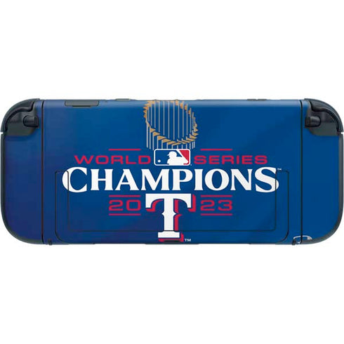 2023 World Series Champions Texas Rangers Nintendo Switch 2 (2025) with Joy-Con Skin
