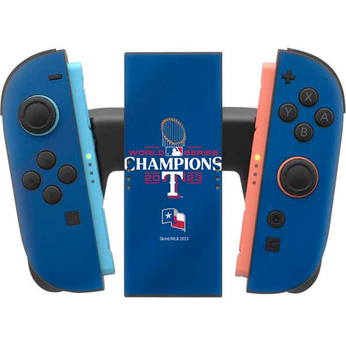 2023 World Series Champions Texas Rangers Nintendo Switch 2 (2025) Joy-Con Controller Skin