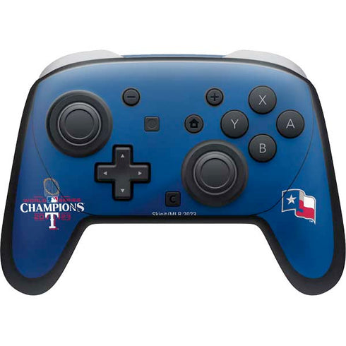 2023 World Series Champions Texas Rangers Nintendo Switch 2 (2025) Pro Controller Skin