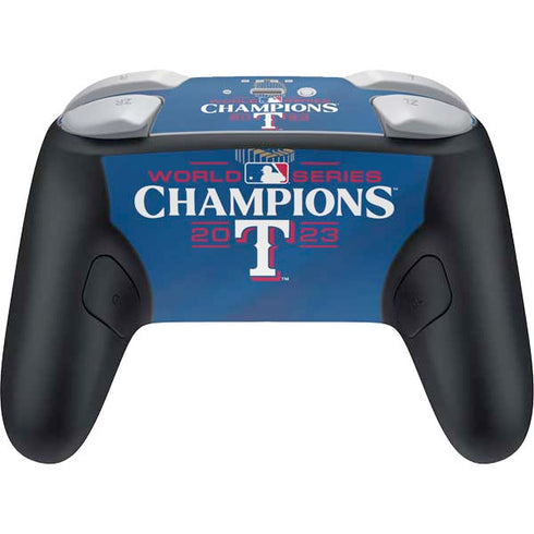 2023 World Series Champions Texas Rangers Nintendo Switch 2 (2025) Pro Controller Skin