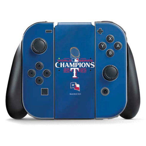 2023 World Series Champions Texas Rangers Nintendo Skins