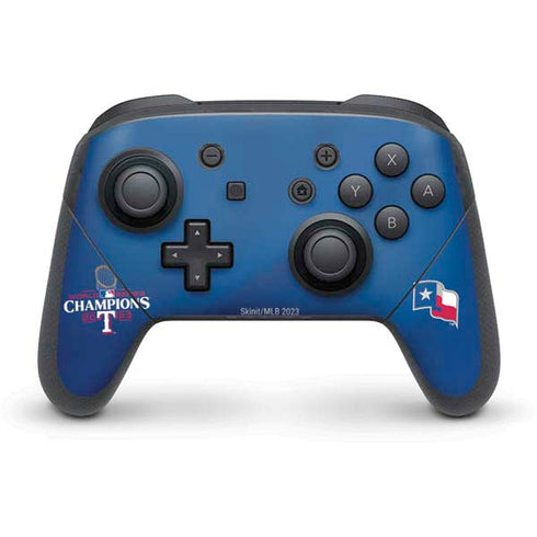 2023 World Series Champions Texas Rangers Nintendo Skins