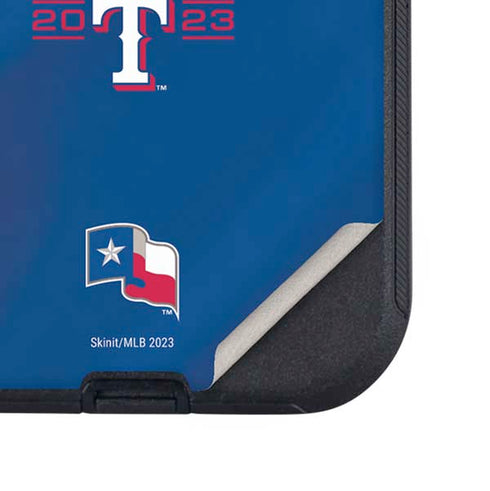 2023 World Series Champions Texas Rangers Otterbox Defender iPhone Skin