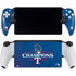 2023 World Series Champions Texas Rangers PlayStation Portal Remote Player Skin