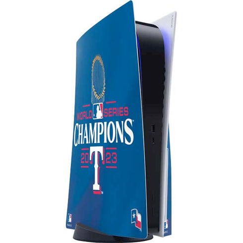 2023 World Series Champions Texas Rangers PlayStation PS5 Skins