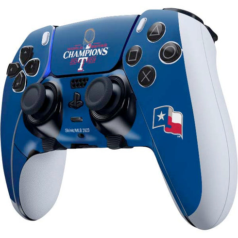 2023 World Series Champions Texas Rangers PS5 DualSense Edge Pro Controller Skin