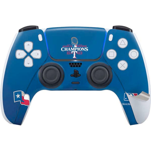 2023 World Series Champions Texas Rangers PS5 Pro Disk Bundle Skin