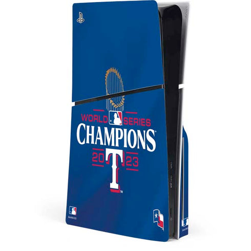 2023 World Series Champions Texas Rangers PlayStation PS5 Skins