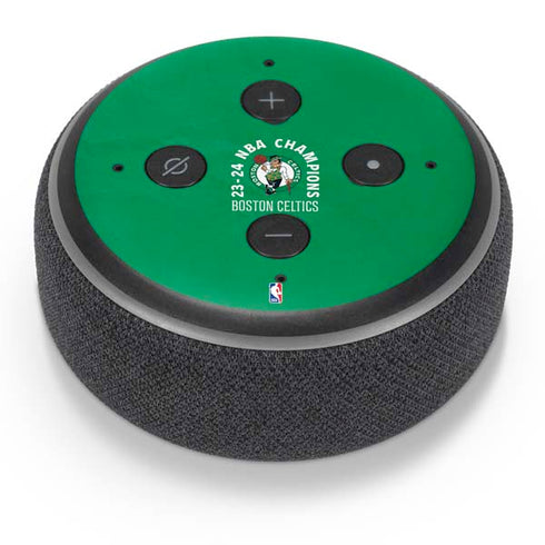 2024 NBA Champions Boston Celtics Amazon Echo Dot Skin