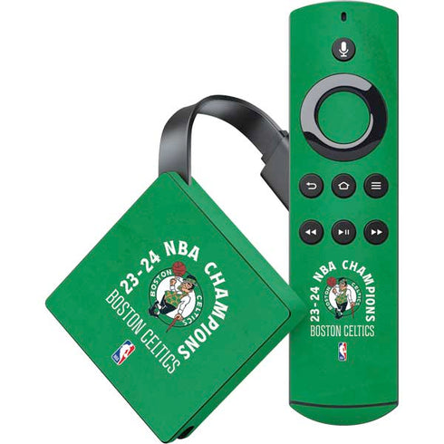2024 NBA Champions Boston Celtics Amazon Fire TV Skin