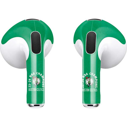 2024 NBA Champions Boston Celtics Apple AirPods (3rd Gen 2021) Skin
