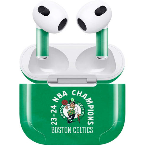 2024 NBA Champions Boston Celtics Apple AirPods (3rd Gen 2021) Skin