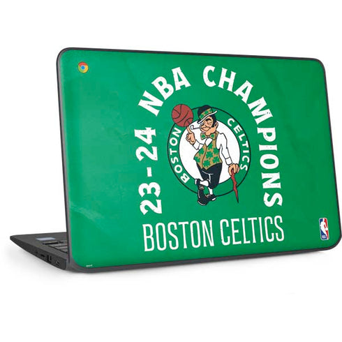 2024 NBA Champions Boston Celtics HP Chromebook Skin