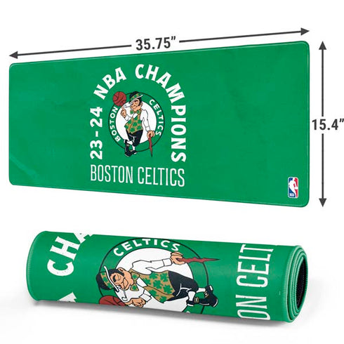 2024 NBA Champions Boston Celtics Gaming Mouse Pad