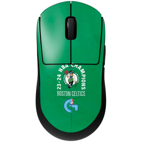 2024 NBA Champions Boston Celtics G Pro Wireless Gaming Mouse Skin