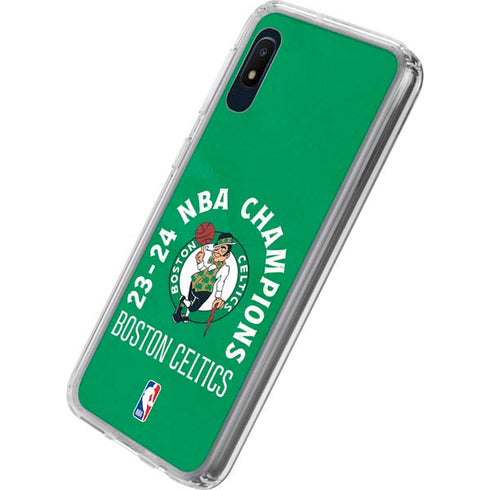2024 NBA Champions Boston Celtics Galaxy A10e Clear Case