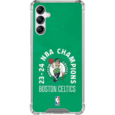 2024 NBA Champions Boston Celtics Galaxy A14 5G Clear Case