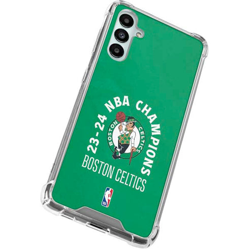 2024 NBA Champions Boston Celtics Galaxy A14 5G Clear Case