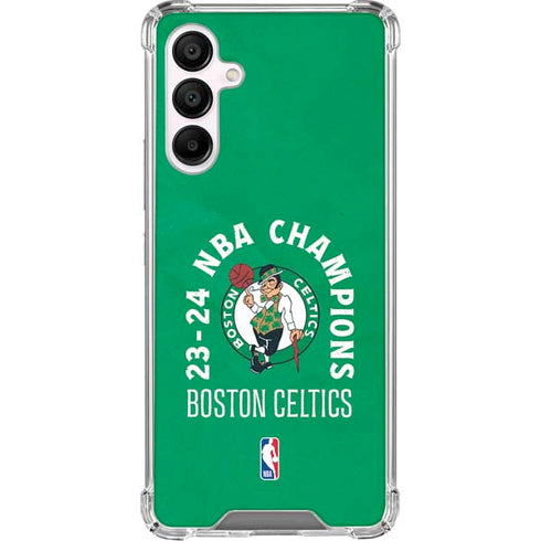 2024 NBA Champions Boston Celtics Galaxy A16 5G Clear Case
