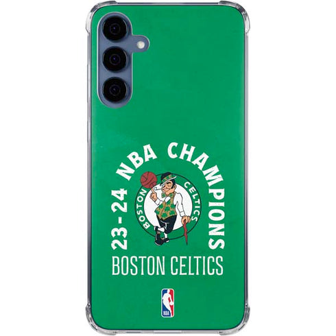 2024 NBA Champions Boston Celtics Galaxy A35 5G Clear Case