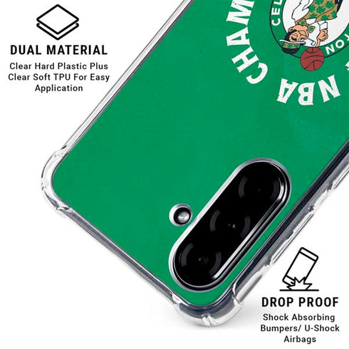 2024 NBA Champions Boston Celtics Galaxy A36 5G Clear Case