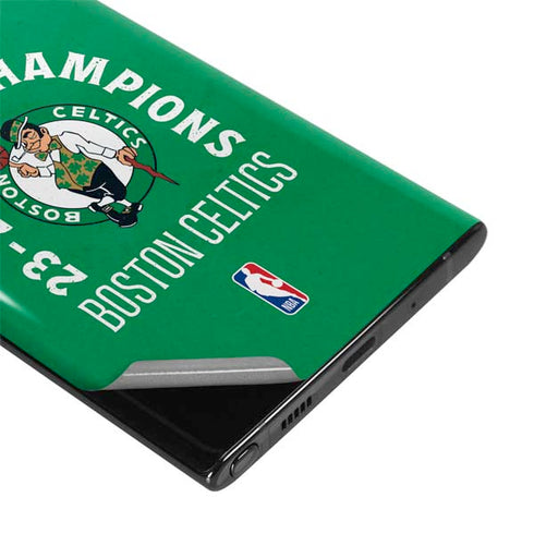 2024 NBA Champions Boston Celtics Galaxy Note 10 Plus Skin