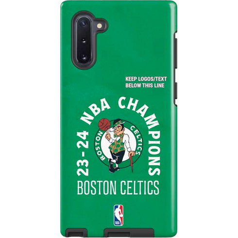 2024 NBA Champions Boston Celtics Galaxy Note 10 Pro Case